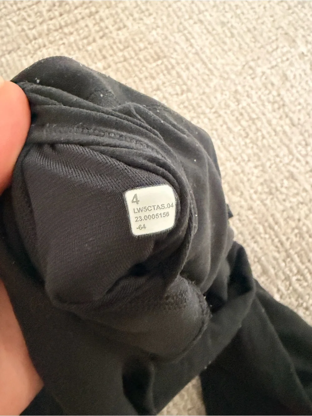 Black High-Waist Lululemon Align Leggings